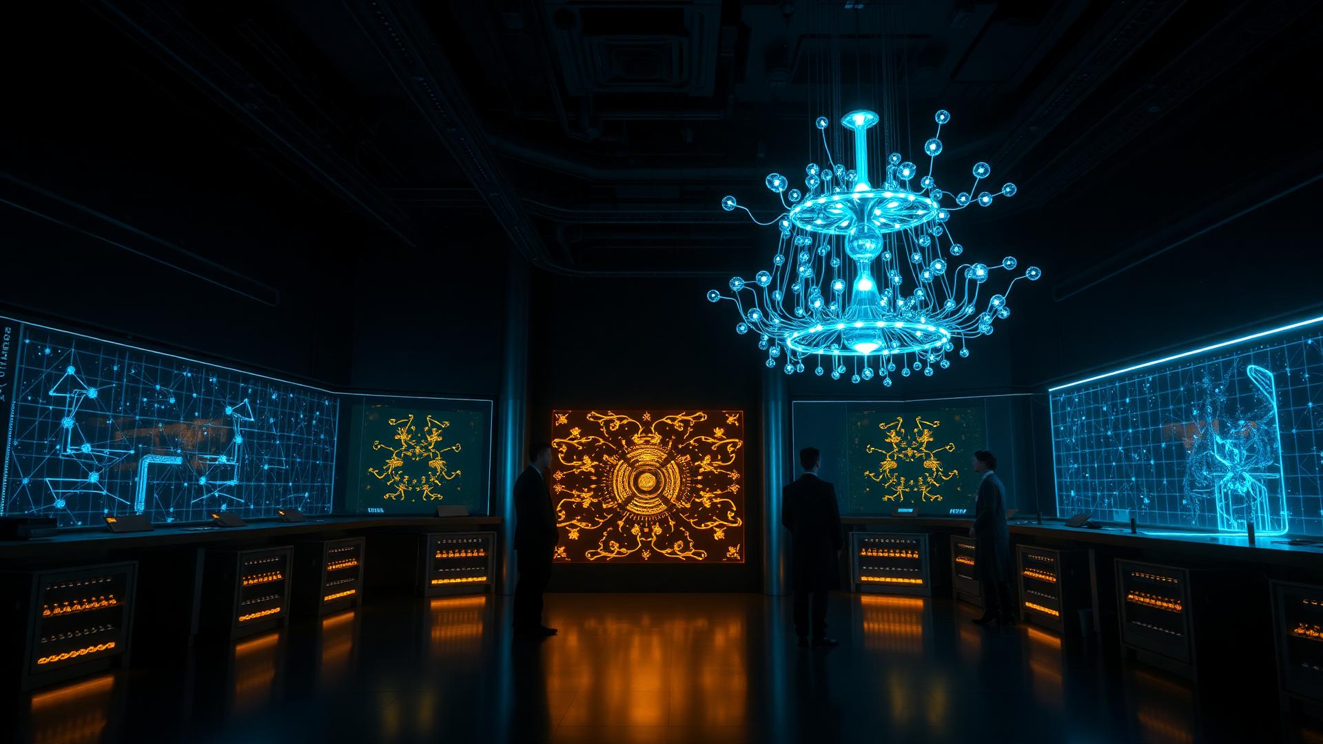 Aurora Research & Innovation Lab — scientists working inside a secure compute enclave